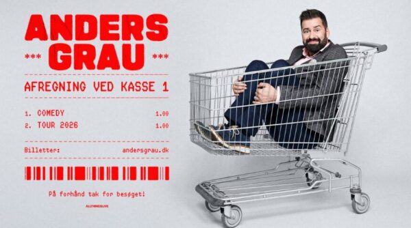 Anders Grau - Afregning ved kasse 1