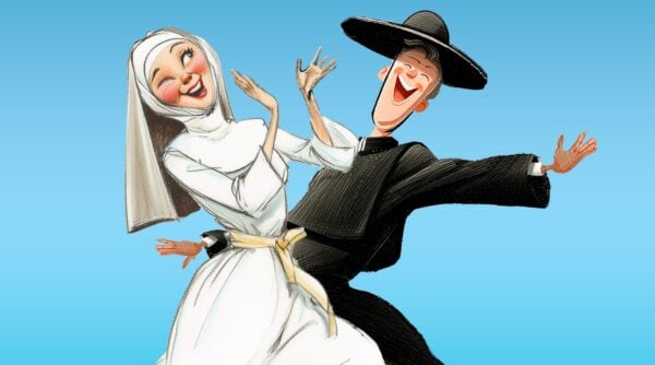 Frk. Nitouche - laver halløj i klosteret